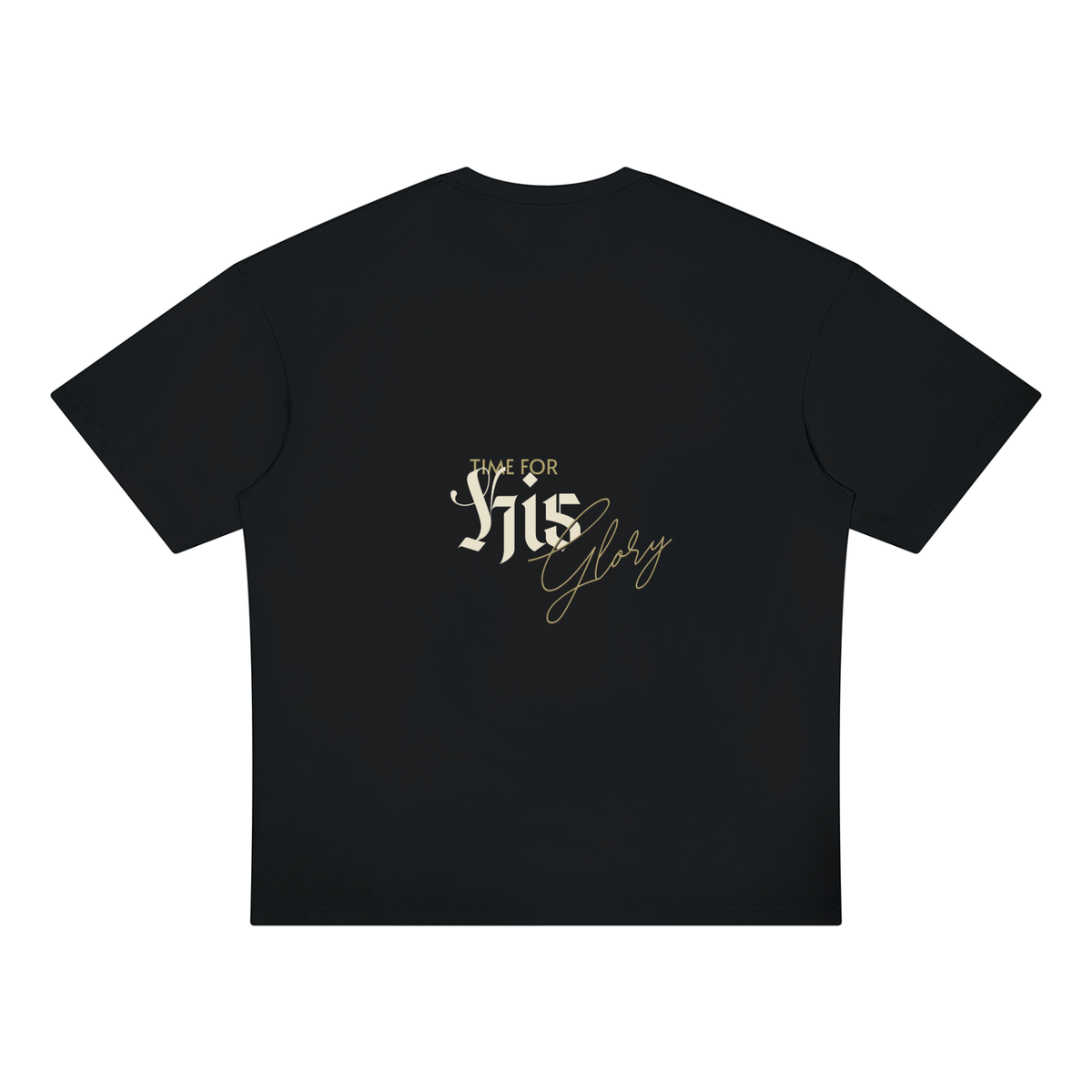 Oversized Time for his Glory Tee