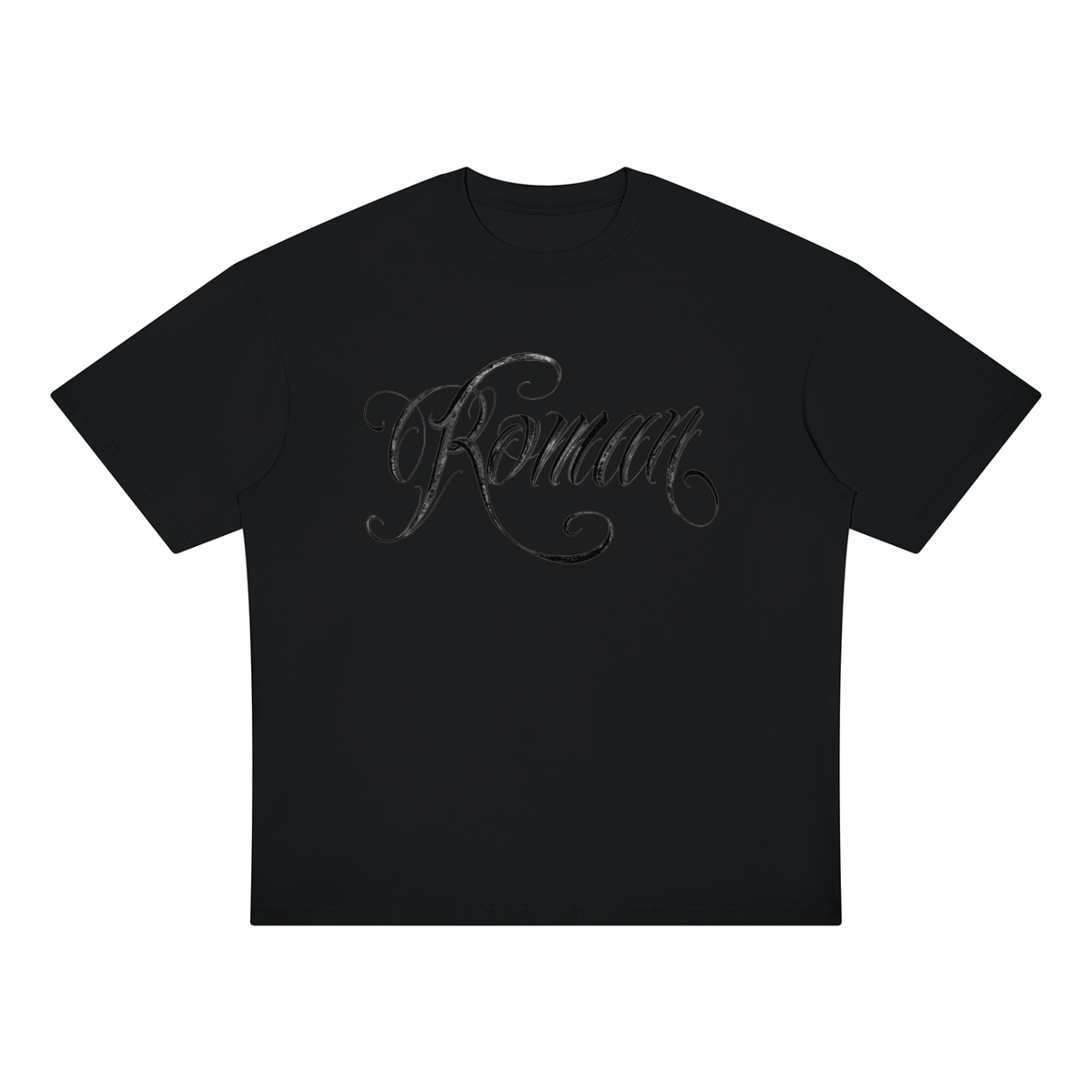 Oversized Romans W Rose Tee