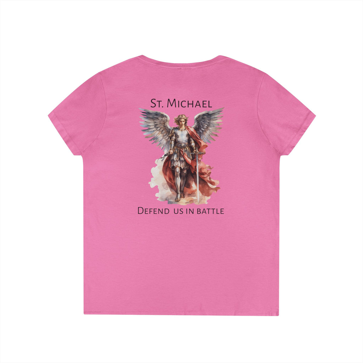 Ladies' V-Neck St. Michael