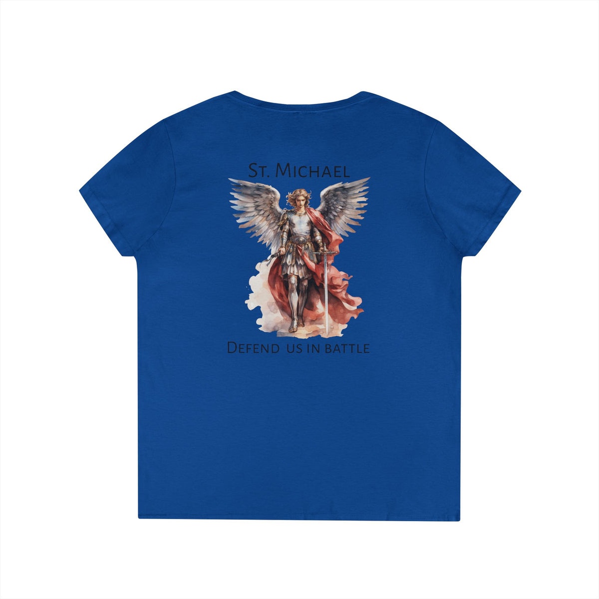 Ladies' V-Neck St. Michael