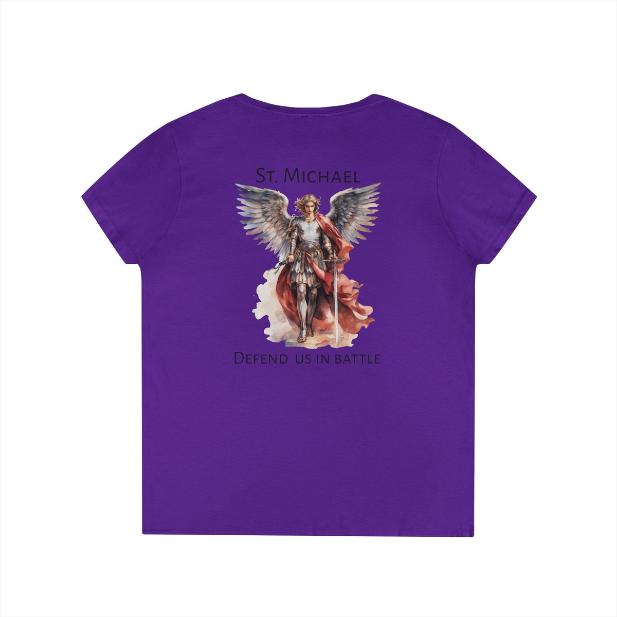 Ladies' V-Neck St. Michael