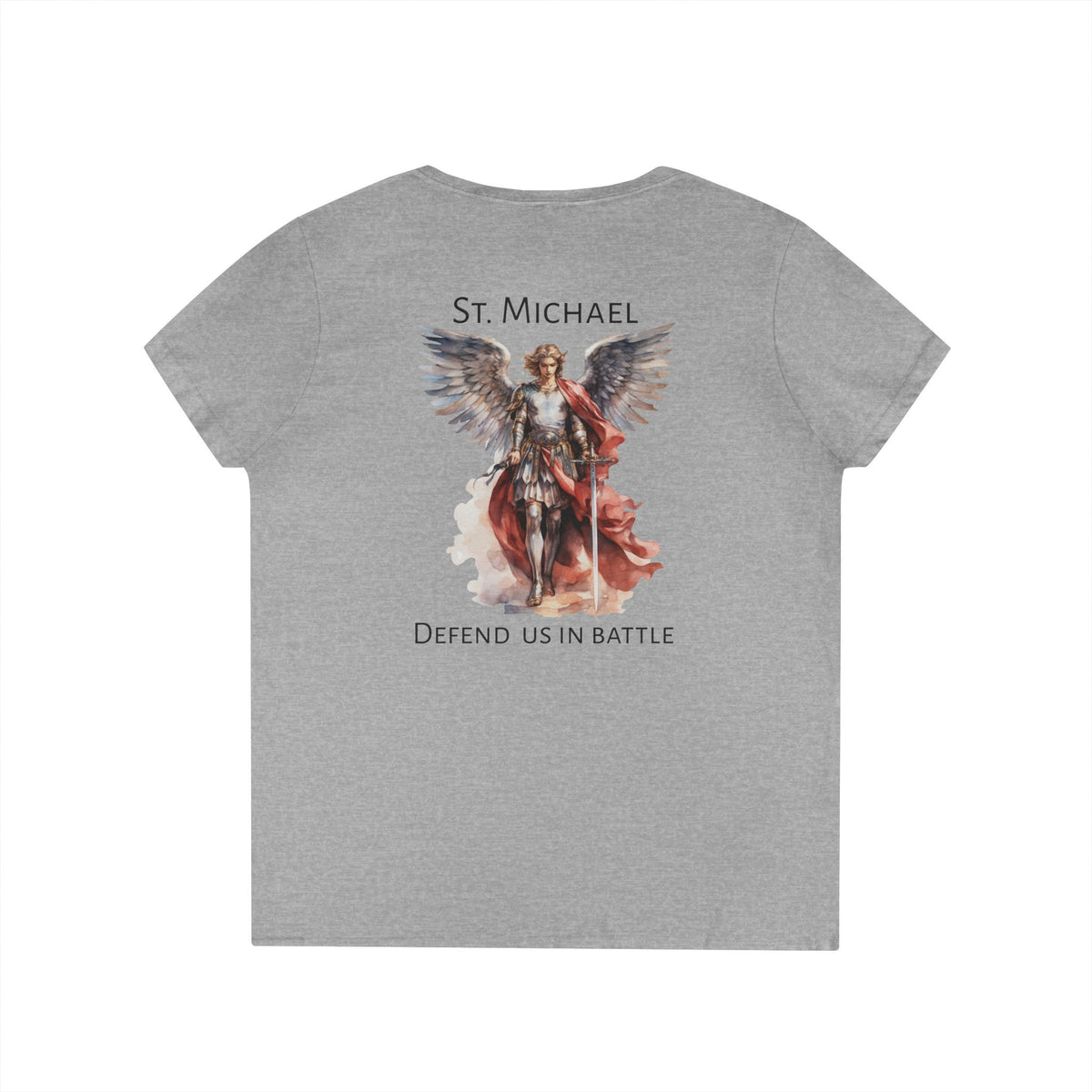 Ladies' V-Neck St. Michael