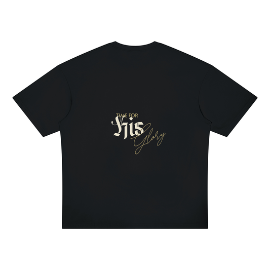 Oversized Time for his Glory Tee