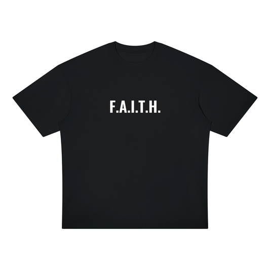 Oversized F.A.I.T.H. T-shirt