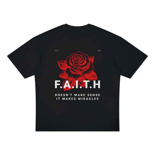 Oversized F.A.I.T.H. T-shirt